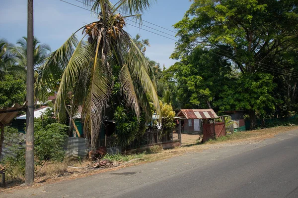 Basit ve kolay bir ev, Kosta Rika 'da pura vida, ormanın asfalt yolunun hemen yanında Puerto Velho' ya yakın..