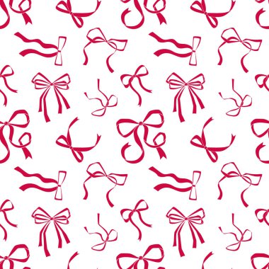 Kusursuz Noel motifli, el yapımı yaylı retro tarzı. Hoş bir şenlik geçmişi var. Kış tatili dokusu. Dekor, duvar kağıtları, ambalaj kağıtları için yüzey tasarımı