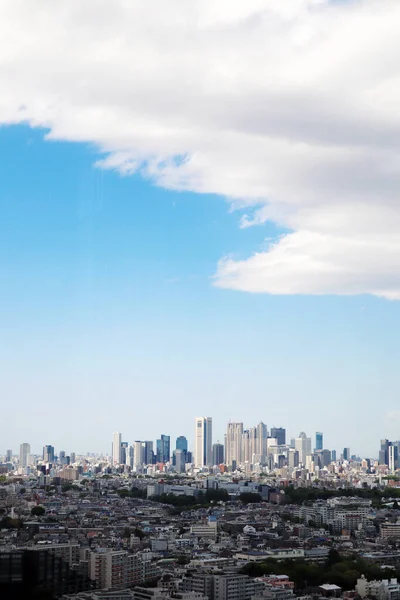 Uitzicht Vanaf Het Observatorium Wolkenkrabbers Stadsgezicht Het Hart Van Stad — Stockfoto