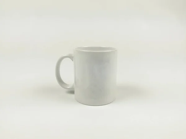 Mock Mug Template White Mug White Background — Stock Photo, Image