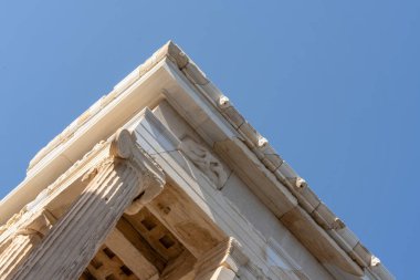 Atina 'daki Antik Yunan partenonu. Yüksek kalite fotoğraf