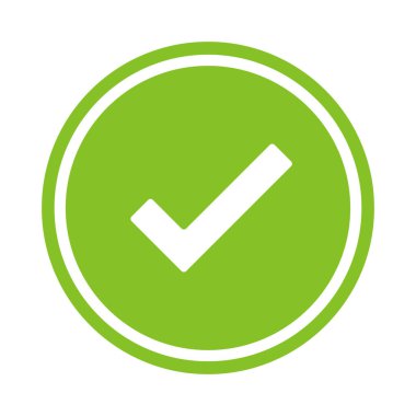 Çemberdeki vektör işaretleme simgesi. Görüntü