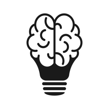 Lamp and brains - innovative lamps, ideas of the mind. Web design.	