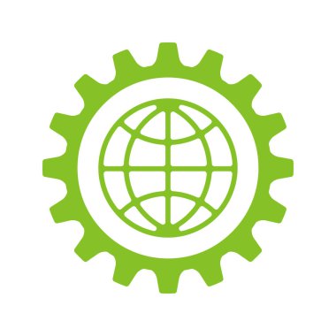 Mekanizmada küre. Düz biçim.