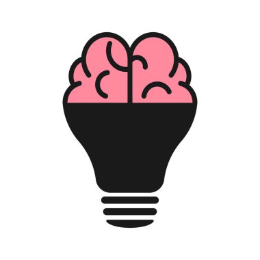Lamp and brains - innovative lamps, ideas of the mind. Web design.	