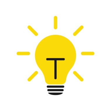 Lamba simgesi. Fikir kavramı. Görüntü.