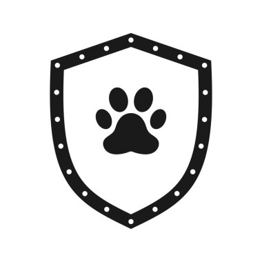Hayvan sigortası ikonu. Görüntü