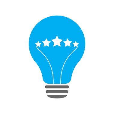 Ampul ve beş yıldız. Görüntü