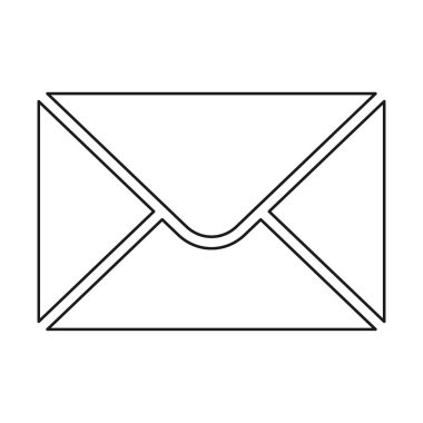 Posta simgeleri. Zarf simgesi. Görüntü