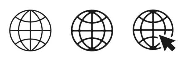 Web sitesi simgesi. Bir dizi çizim..