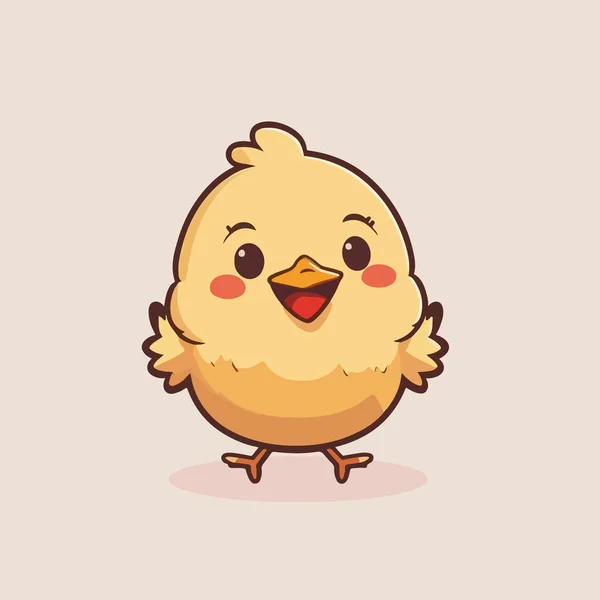 Cute Chicken Vector Illustration — Stock Vector