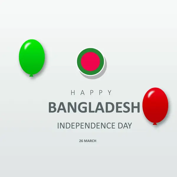 stock image Happy Bangladesh Independence Day 26 March.