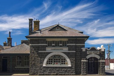 The historic Camperdown Post Office built in 1863, in Camperdown, Victoria, Australia. clipart