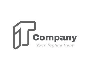 İlk satır monogram simge sembolü tasarım şablonu ilhamı