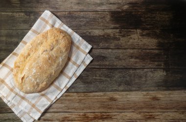 Kırsal ev yapımı Ekmek, evde yapılıyor.