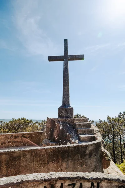 Mirador Piedra Cruz Alta Sintra Portugal — Foto de Stock
