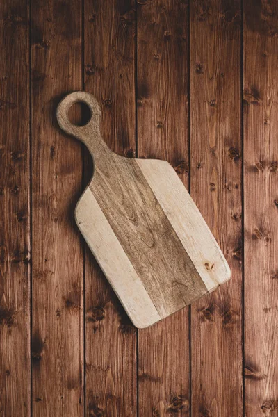 Empty Wooden Cutting Board Rustic Board — Stock Photo, Image