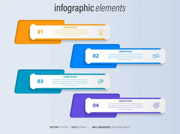 Infographic Elements数据可视化向量 — 图库矢量图片