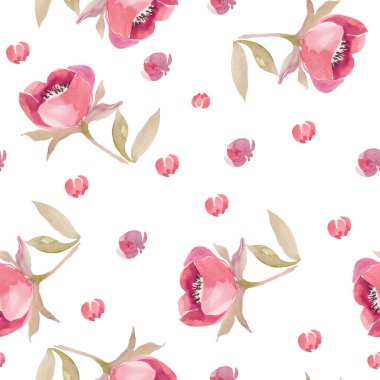 Mavi dallı kusursuz desenli suluboya kağıt üzerinde, desenli, 