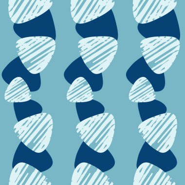 Üçgen şekilli tek renkli, pürüzsüz desen. Vektör çizimi. Baskı, duvar kağıdı, tekstil, moda, hatıra defteri, kapak.