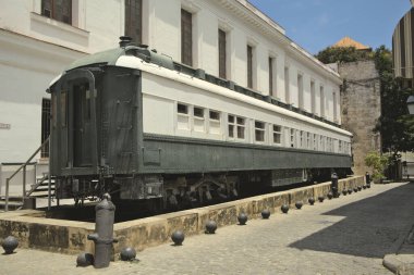 Devrim Meydanı 'ndaki Jose Marti anıtı. Havana, Küba.