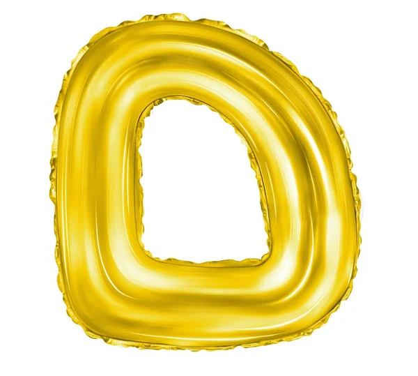 Altın Folyo Şişirilebilir Oyuncaklar Branice Yazı Tipi Balonlar Mem Beyaz — Stok fotoğraf
