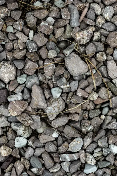 散落在地上的砾石的结构 — 图库照片