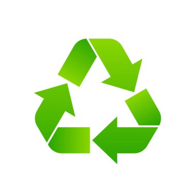 Recycling icon. Waste Recycling symbol. Reuse concept. Vector illustration
