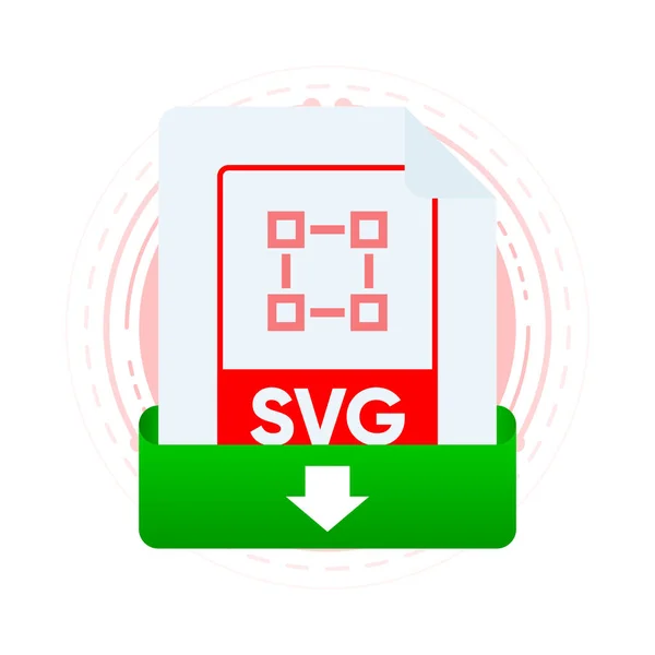 Download Svg File Label Laptop Screen Downloading Document Concept View — Stockvektor