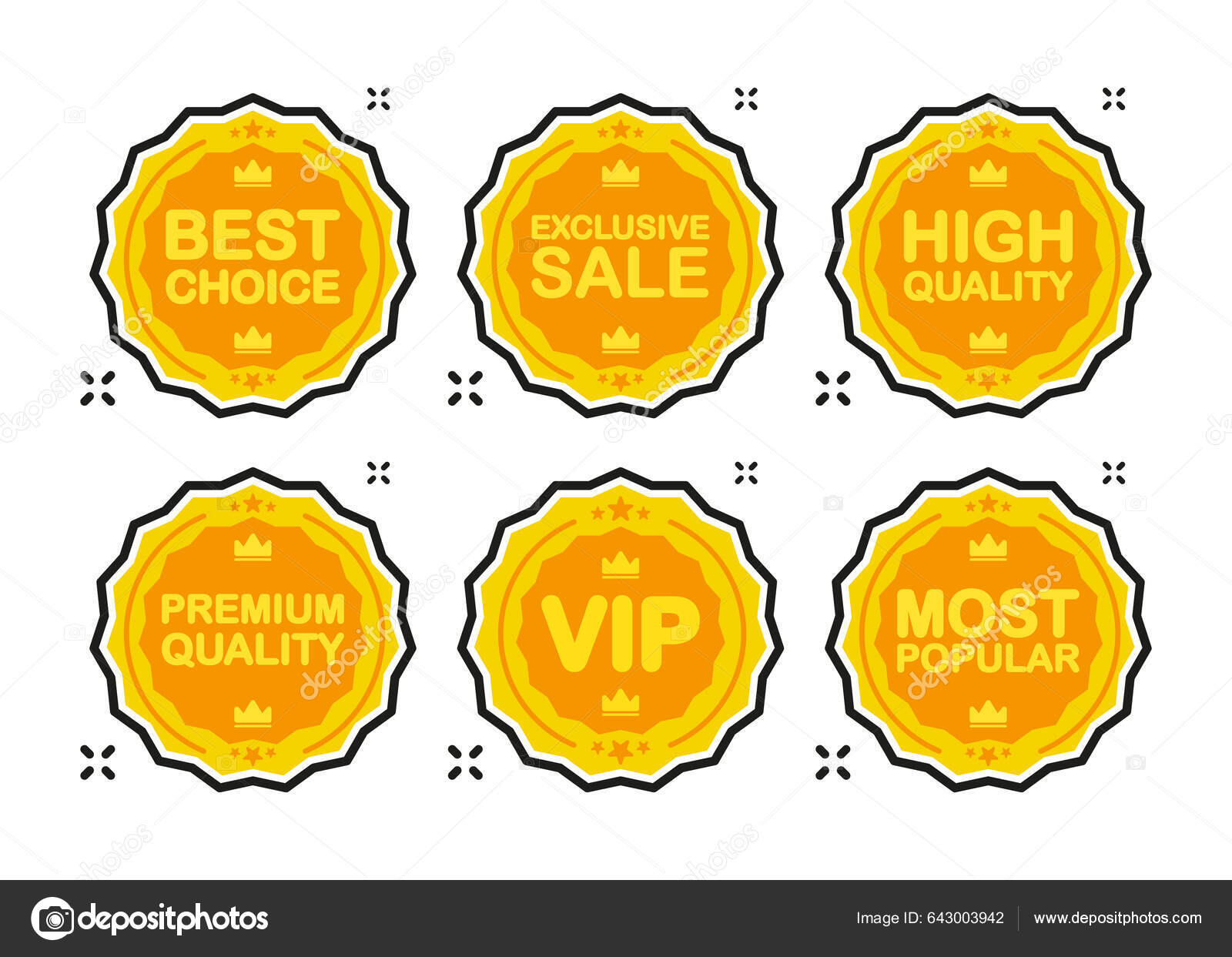 Premium Vector  Best choice gold vector emblem, best choice label