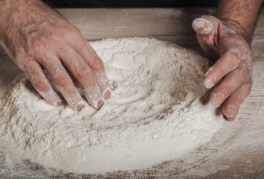 İtalyan el yapımı makarna.