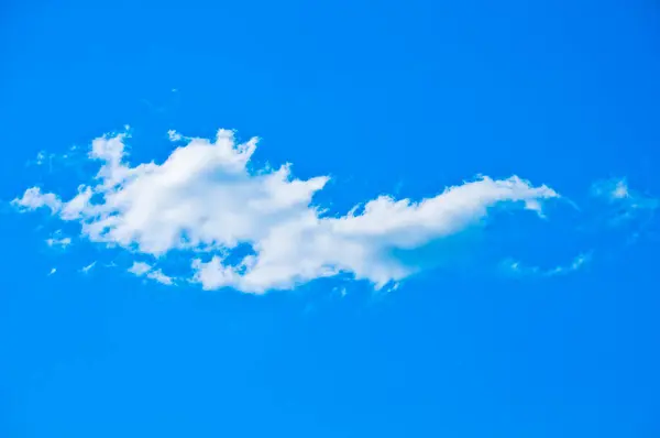 Art cloud in a blue sky