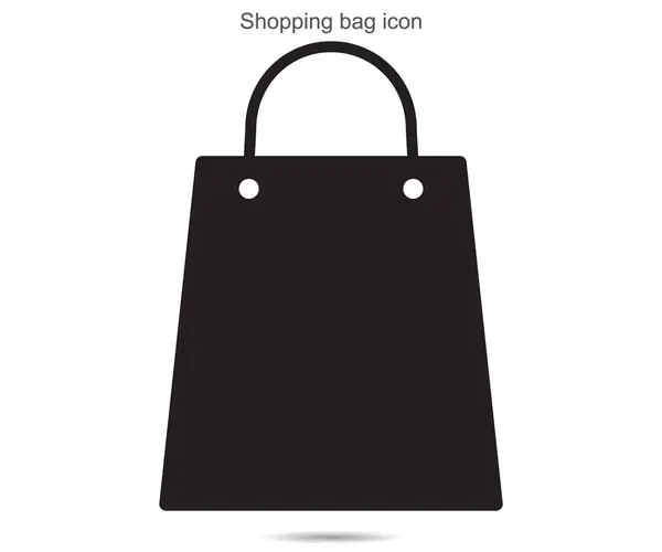 Shopping Bag Icon Vector Illustration Background — Stock Vector