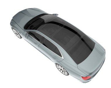 Luxury isolated on white background. 3d rendering - illustration