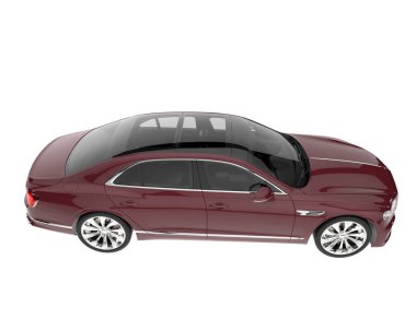 Luxury isolated on white background. 3d rendering - illustration