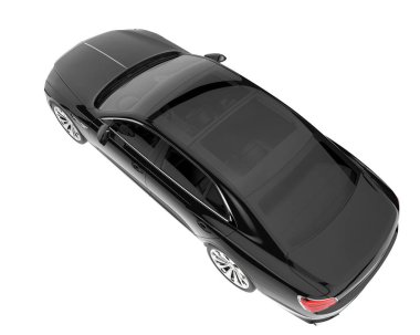 Luxury isolated on white background. 3d rendering - illustration