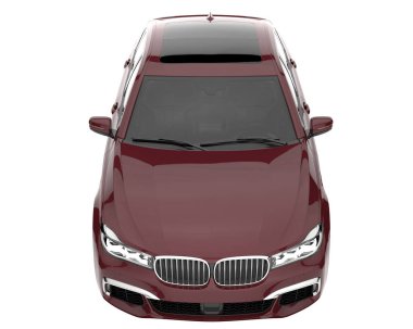 Luxury isolated on white background. 3d rendering - illustration