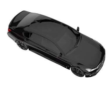 Luxury isolated on white background. 3d rendering - illustration