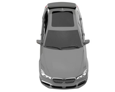 Luxury isolated on white background. 3d rendering - illustration