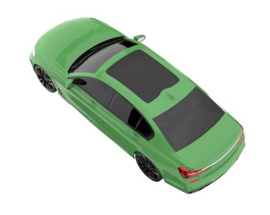 Luxury isolated on white background. 3d rendering - illustration