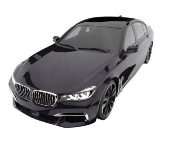 Luxury isolated on white background. 3d rendering - illustration