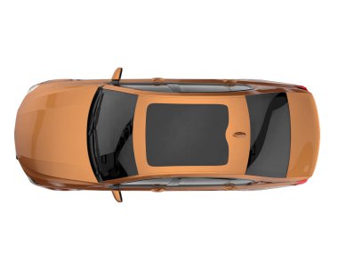 Luxury isolated on white background. 3d rendering - illustration