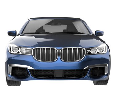 Luxury isolated on white background. 3d rendering - illustration