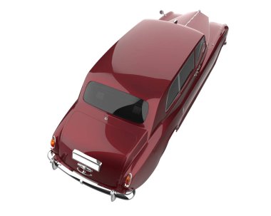 Luxury isolated on white background. 3d rendering - illustration