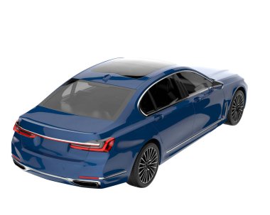 Luxury isolated on white background. 3d rendering - illustration