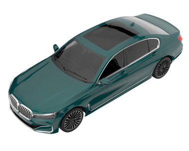 Luxury isolated on white background. 3d rendering - illustration