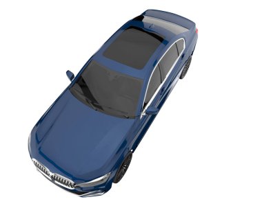 Luxury isolated on white background. 3d rendering - illustration