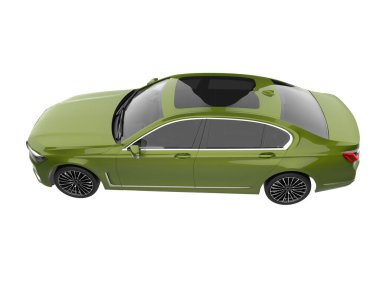 Luxury isolated on white background. 3d rendering - illustration