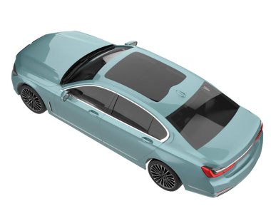 Luxury isolated on white background. 3d rendering - illustration