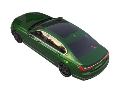 Luxury isolated on white background. 3d rendering - illustration